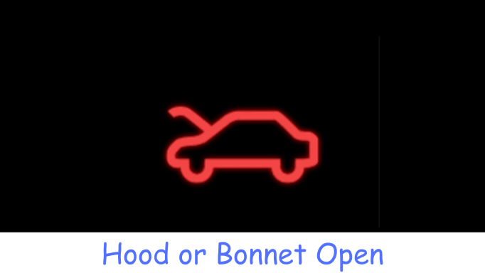 Hood or Bonnet Open